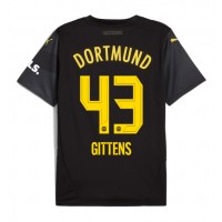 Camiseta Borussia Dortmund Jamie Bynoe-Gittens #43 Segunda Equipación Replica 2024-25 mangas cortas